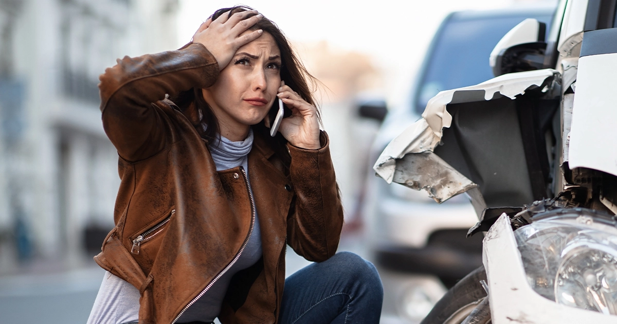 What to do after a road collision incident