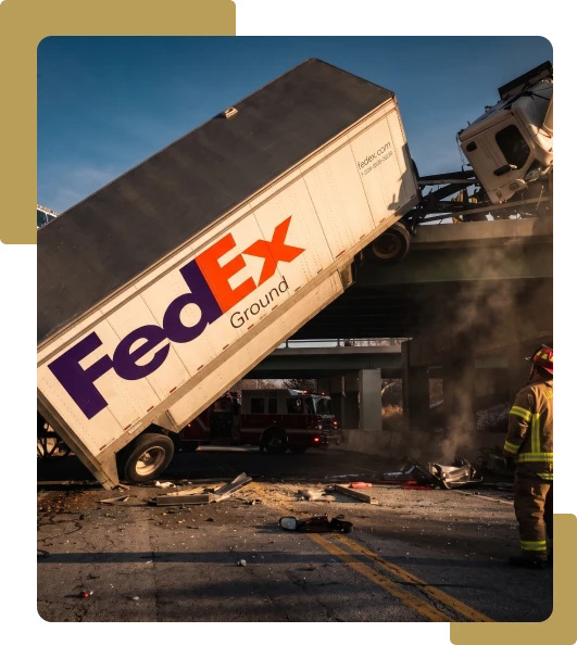 UPS & Truck Accident Lawyer FedEx in Houston